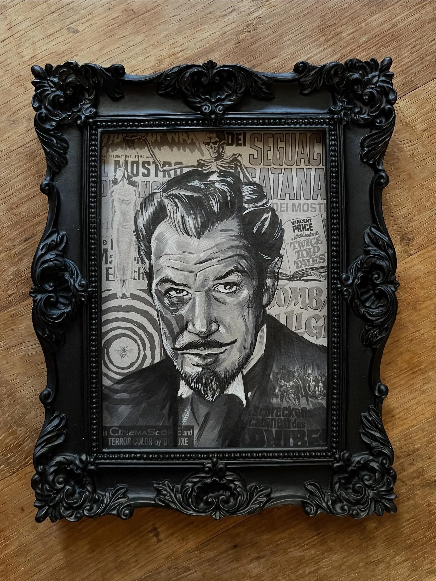 I&rsquo;m excited to share my new Vincent Price piece for the @galleries1988 show &ldquo;Cover Your Eyes.&rdquo;

Head over to the Gallery 1988 website and check out work from all the other awesome artists!!!
.
.
.
#vincentprice #masterofthemacabre #
