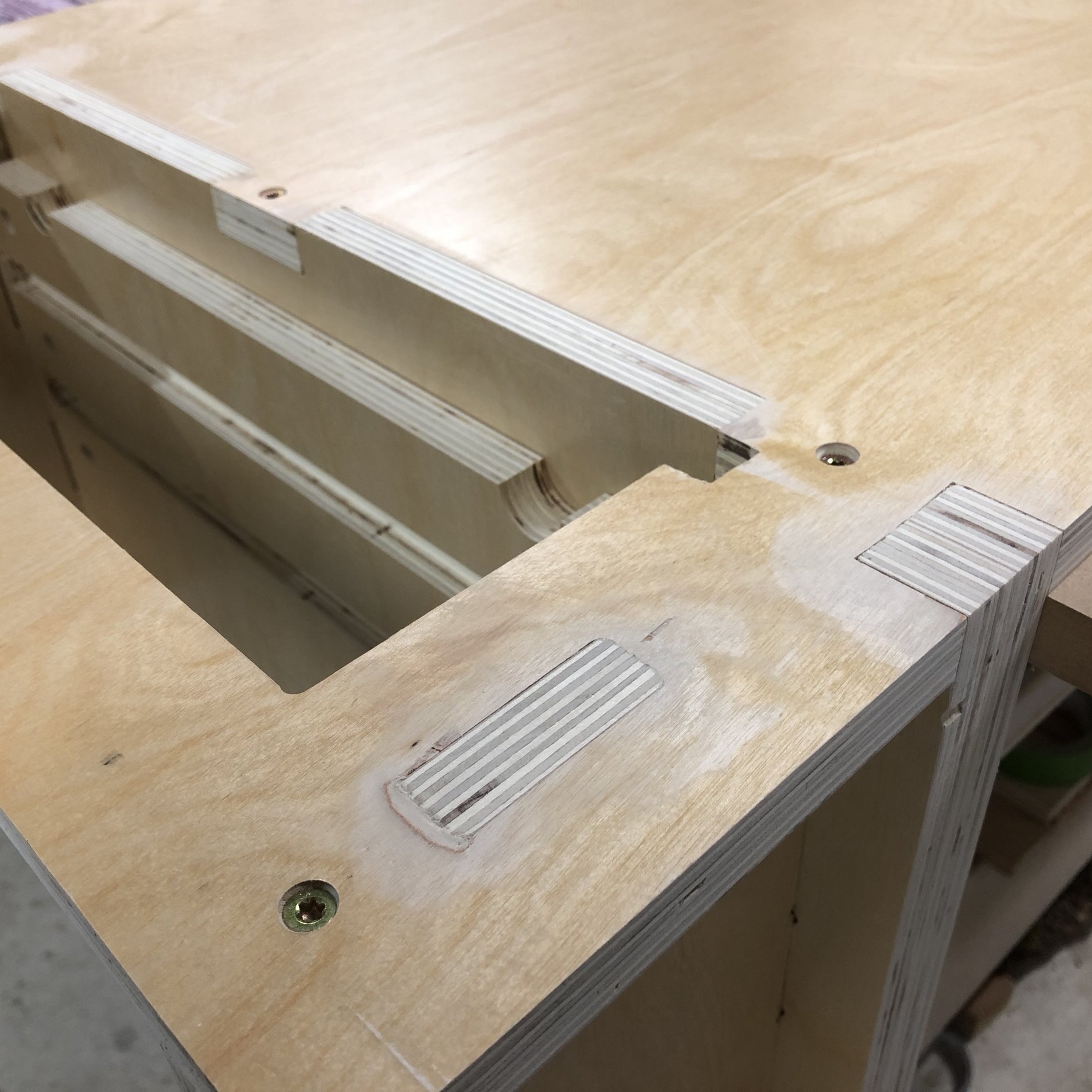 Tabs on the first build