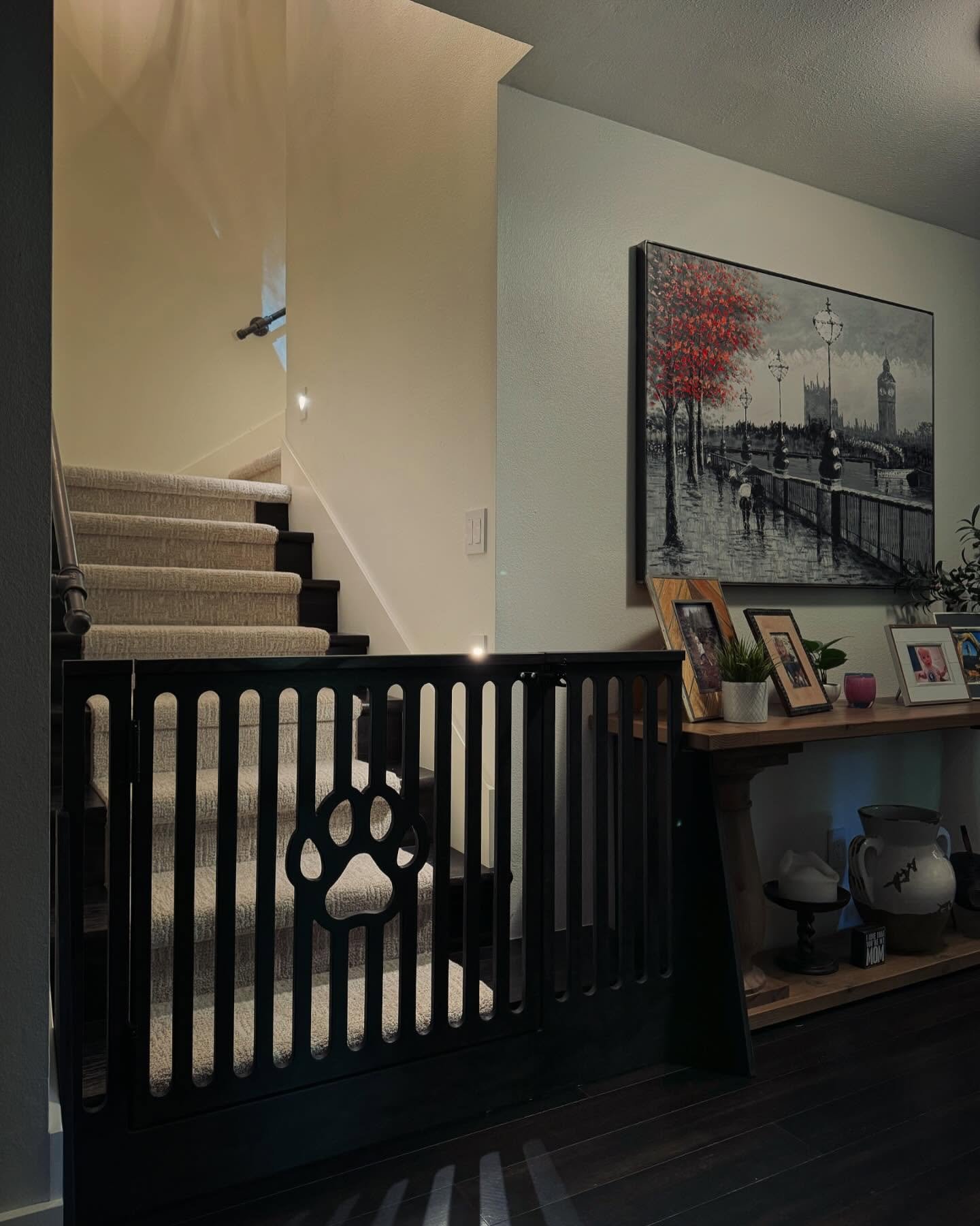 Things don&rsquo;t always go in the order you want them to. In our case we recently installed new carpet upstairs and now we&rsquo;re getting a new puppy this weekend. Doh! So I quickly designed, built and installed a puppy gate at the bottom of the 