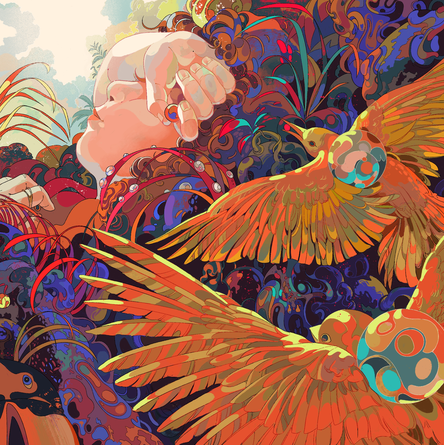   Procreate App, 2022   A demo illustration. AD Georgie Green 