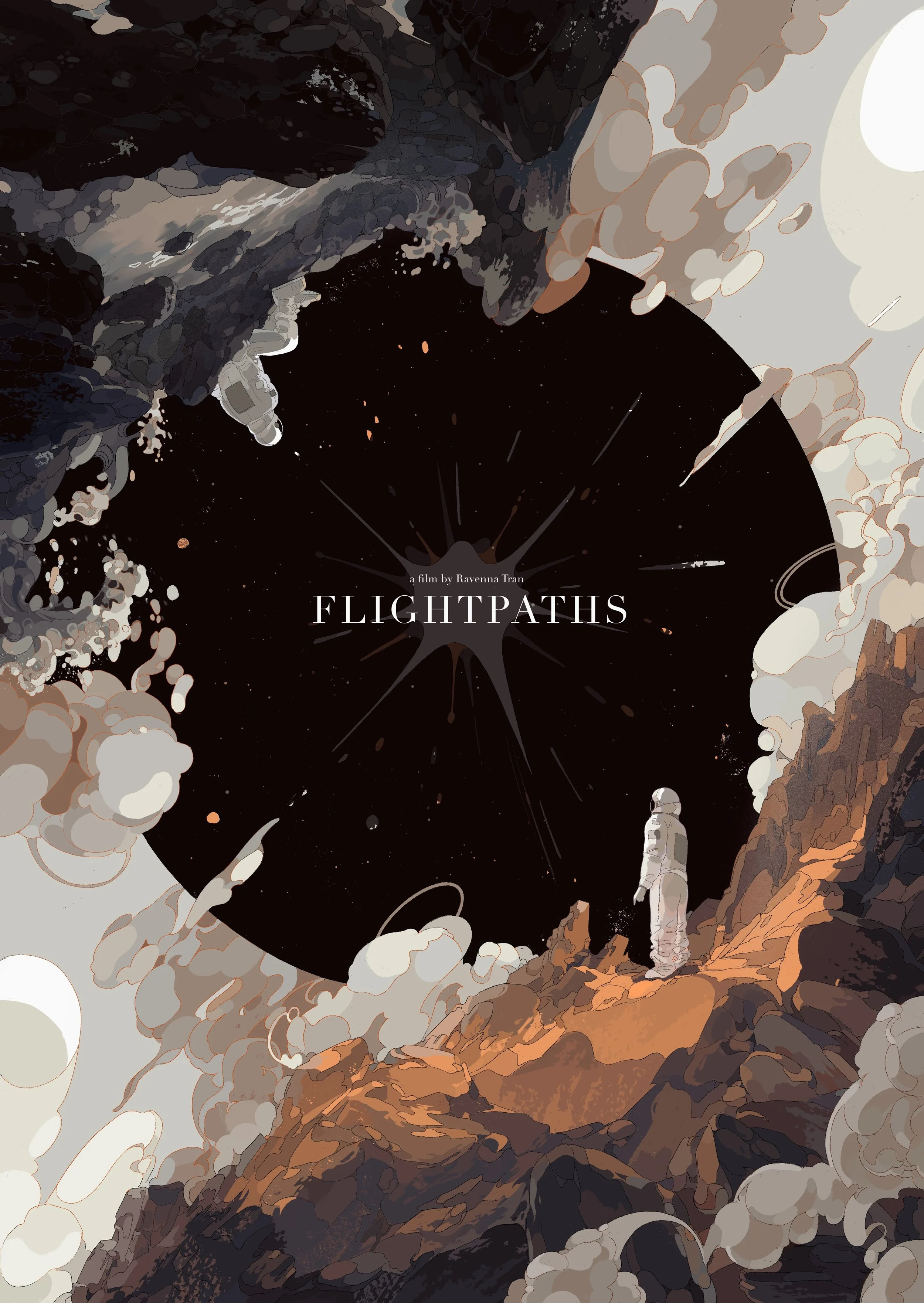   FLIGHTPATHS, 2022   Poster for Ravenna Tran’s short film 