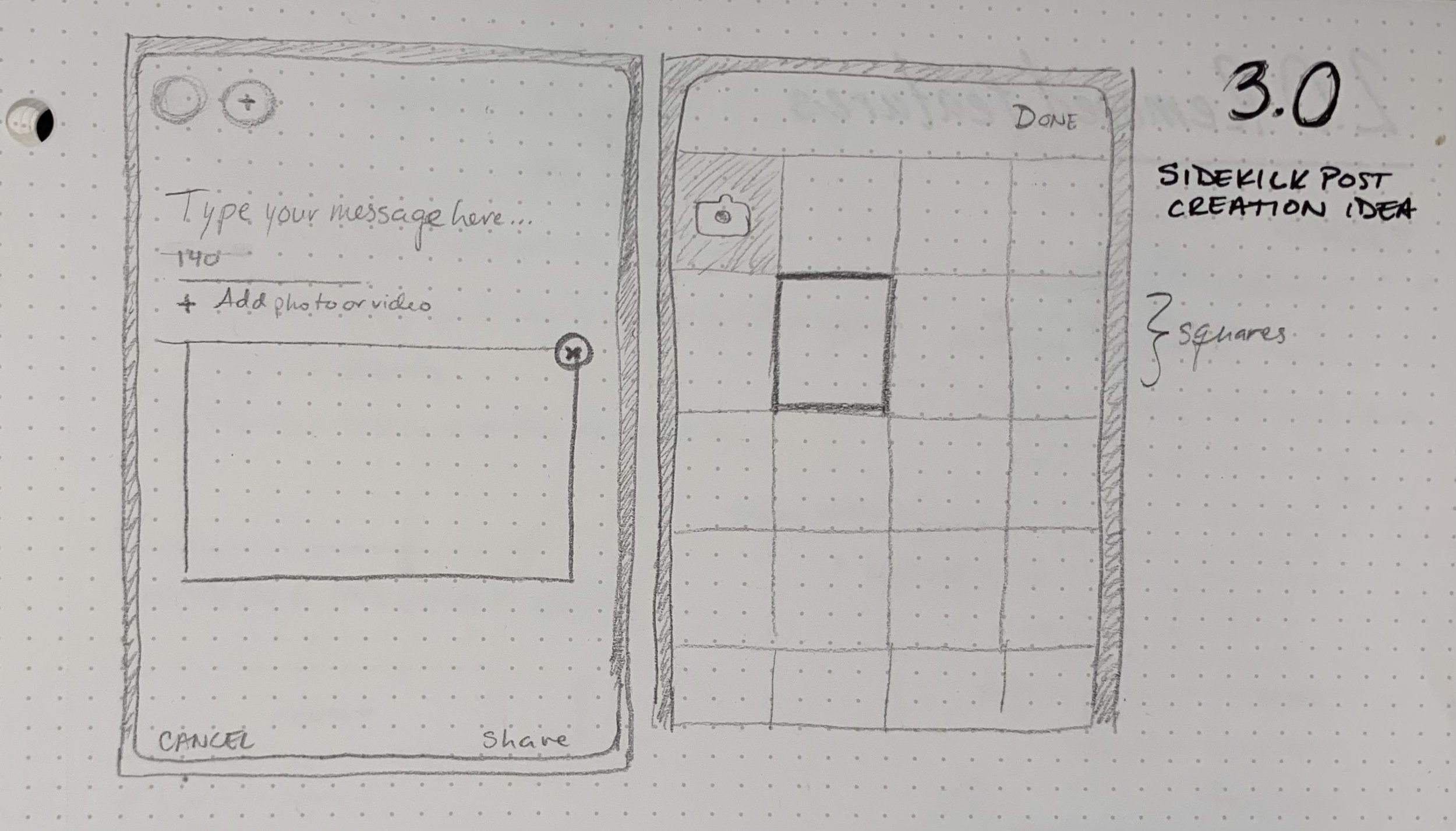 Wireframing image selection