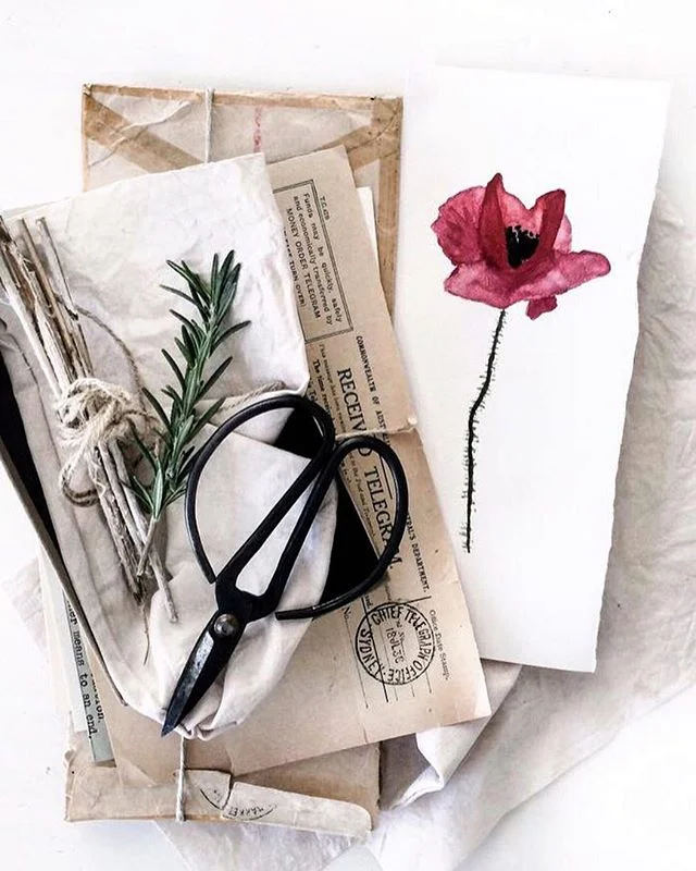 Poppies & telegrams - Lest we forget