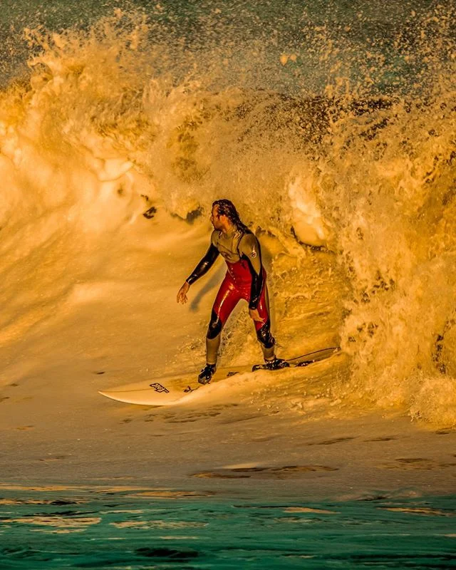 Going to compete in the #pmgridchallenge and transition my insta grid to a Fall pallete. Don&rsquo;t forget to like! Let&rsquo;s try to get some of my photos on the hashtag featured page!
Unknown surfer at sunset
