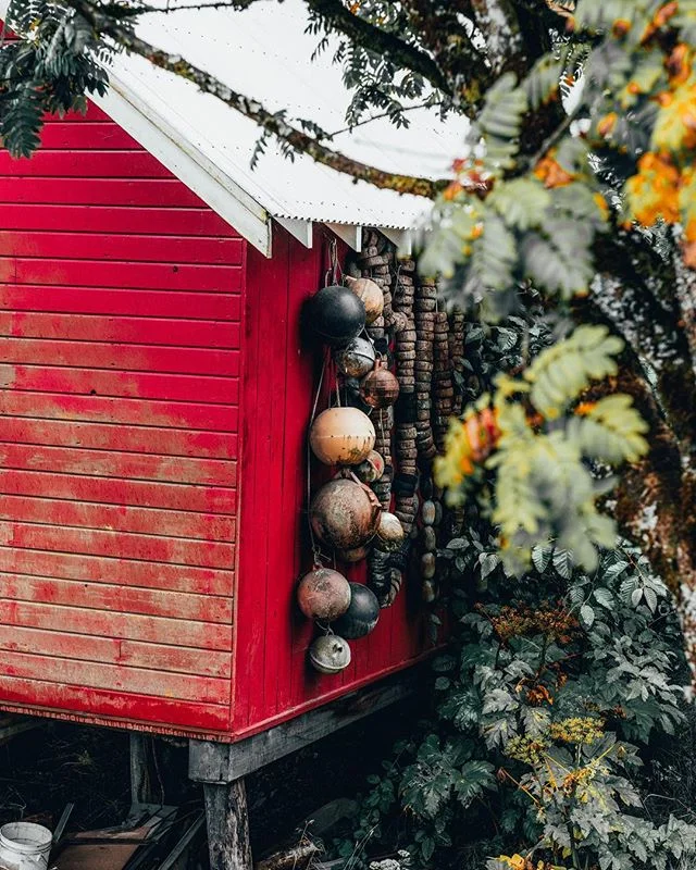 Day 3 of the #pmgridchallenge !!
The weather today is definitely reminiscent of Alaska. 
Buoy on shed
