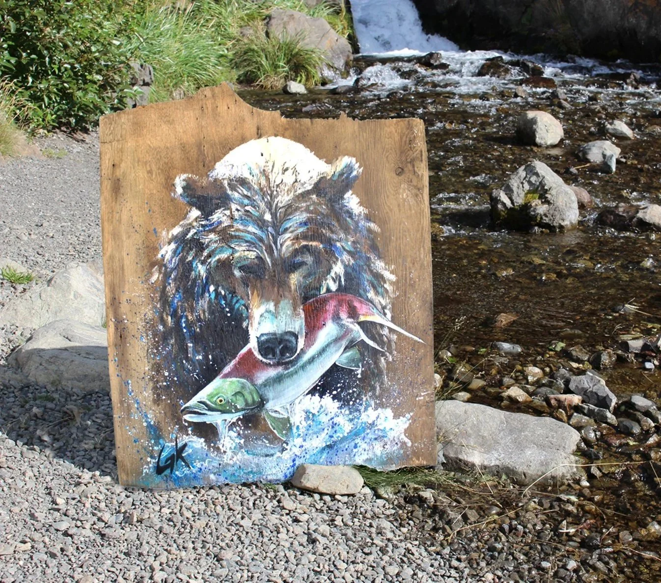 Bear & Salmon