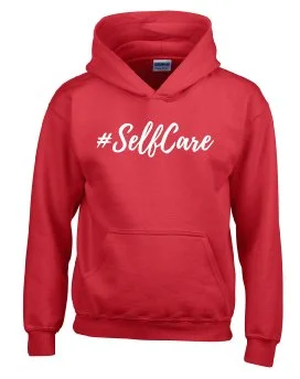 Self Care Hoodie - Red