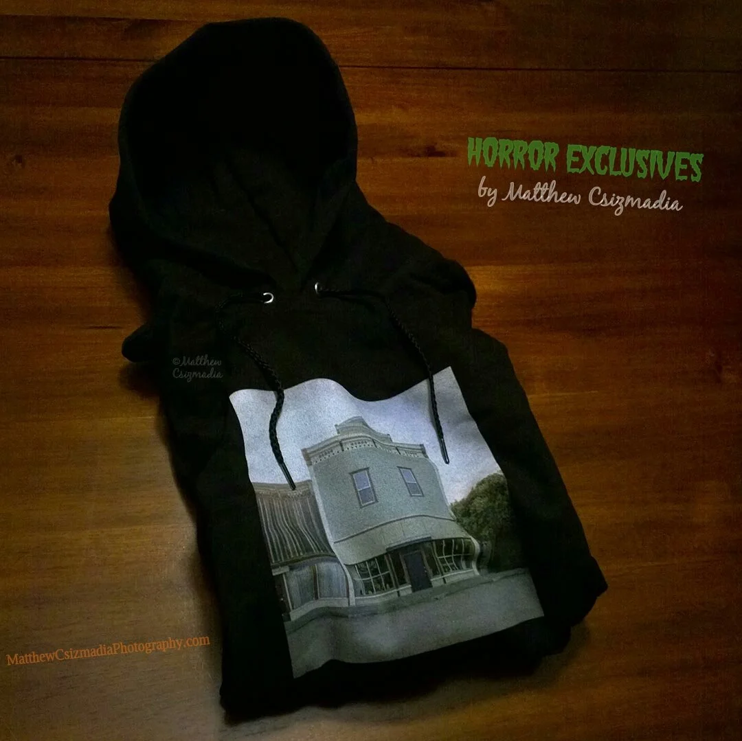 Main St Loleta Storefront Hoodie in Black