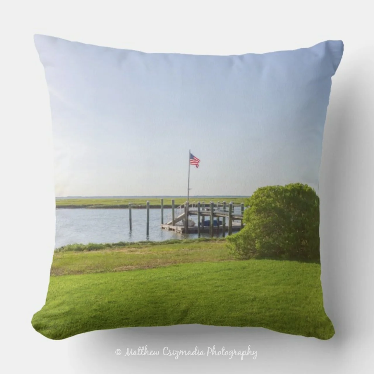 AmericanSummerUsaFlagDockThrowPillowWM.jpg
