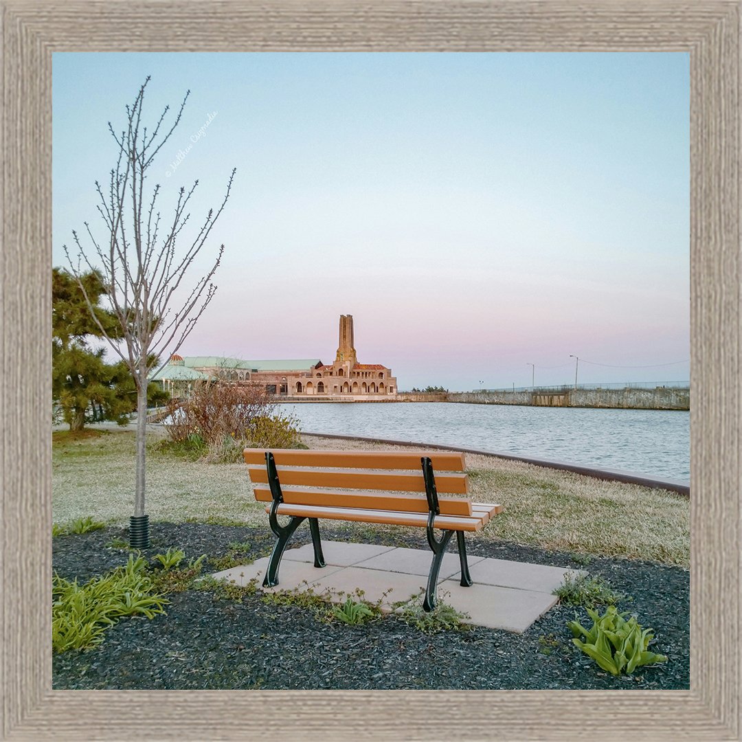 An Evening View from Alongside Wesley Lake