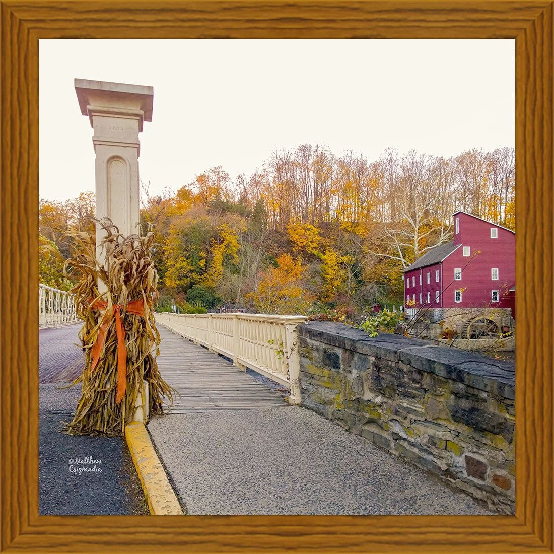 Autumn at the Historic Clinton Red Mill