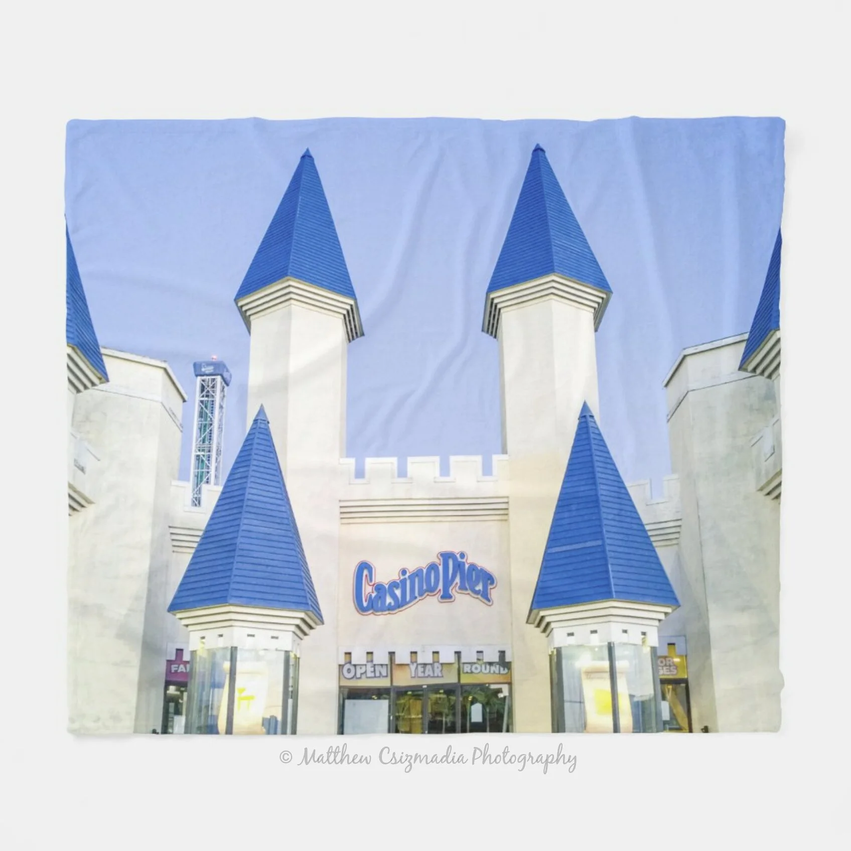 CasinoPierCastleSeasideHeightsFleeceBlanketWM.jpg