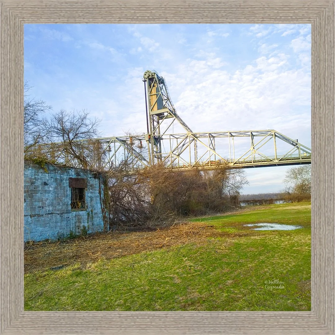 Remnants of Days Gone By Along the Burlington Riverfront