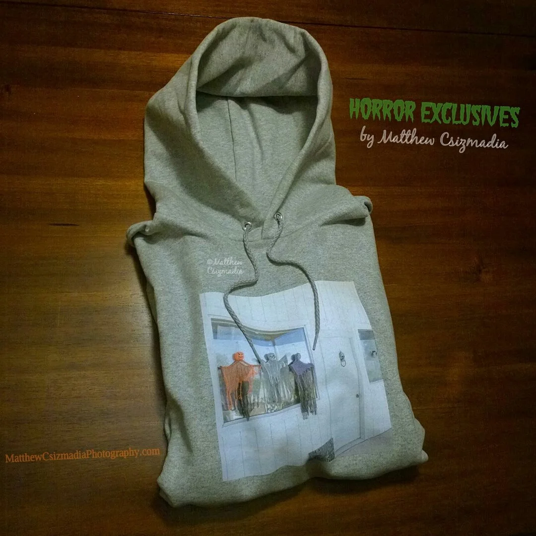 All Witches, All Skeletons, All Jack-O'-Lanterns! Hoodie in Gray