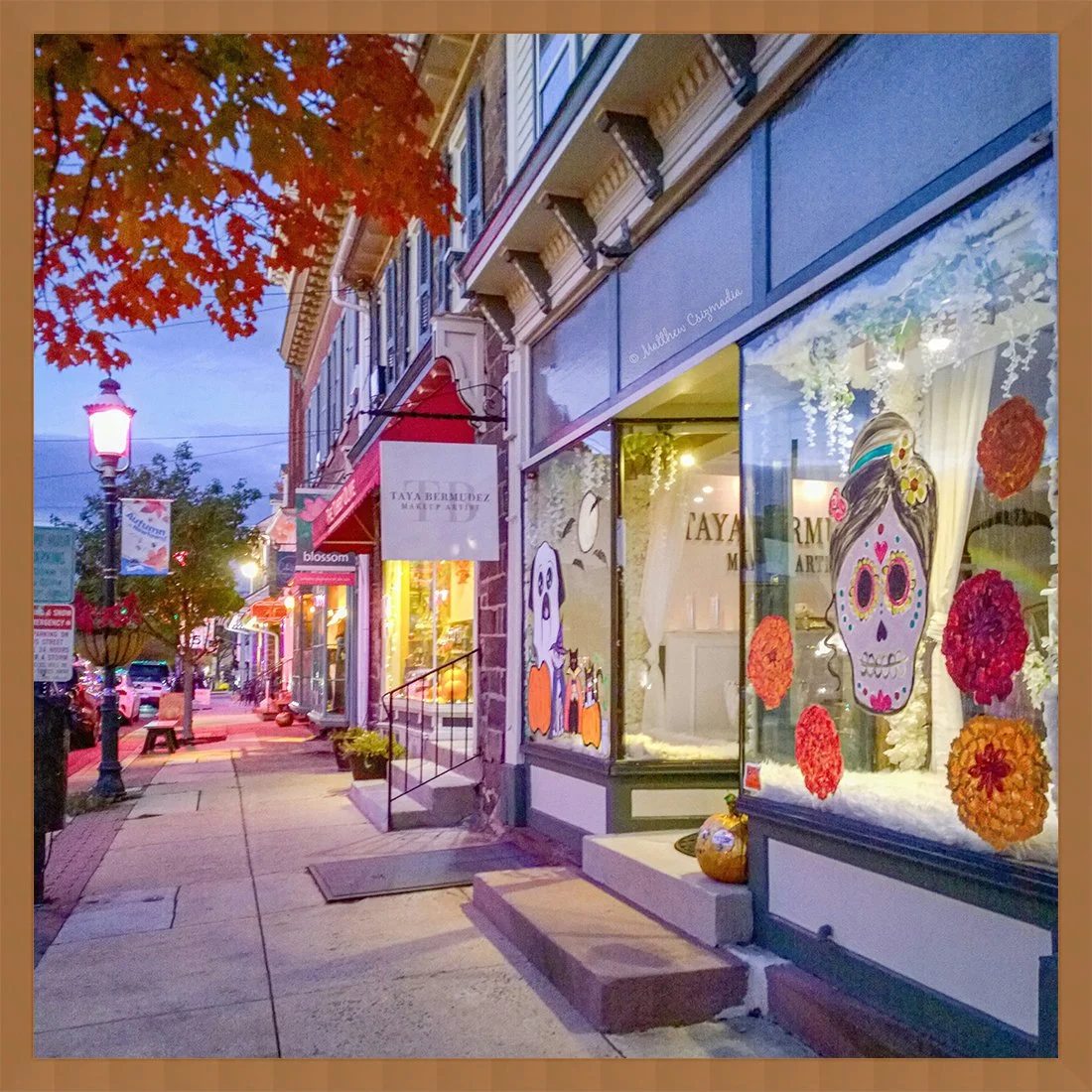 The Spooky Sights & Sounds of Halloween Night in Newtown