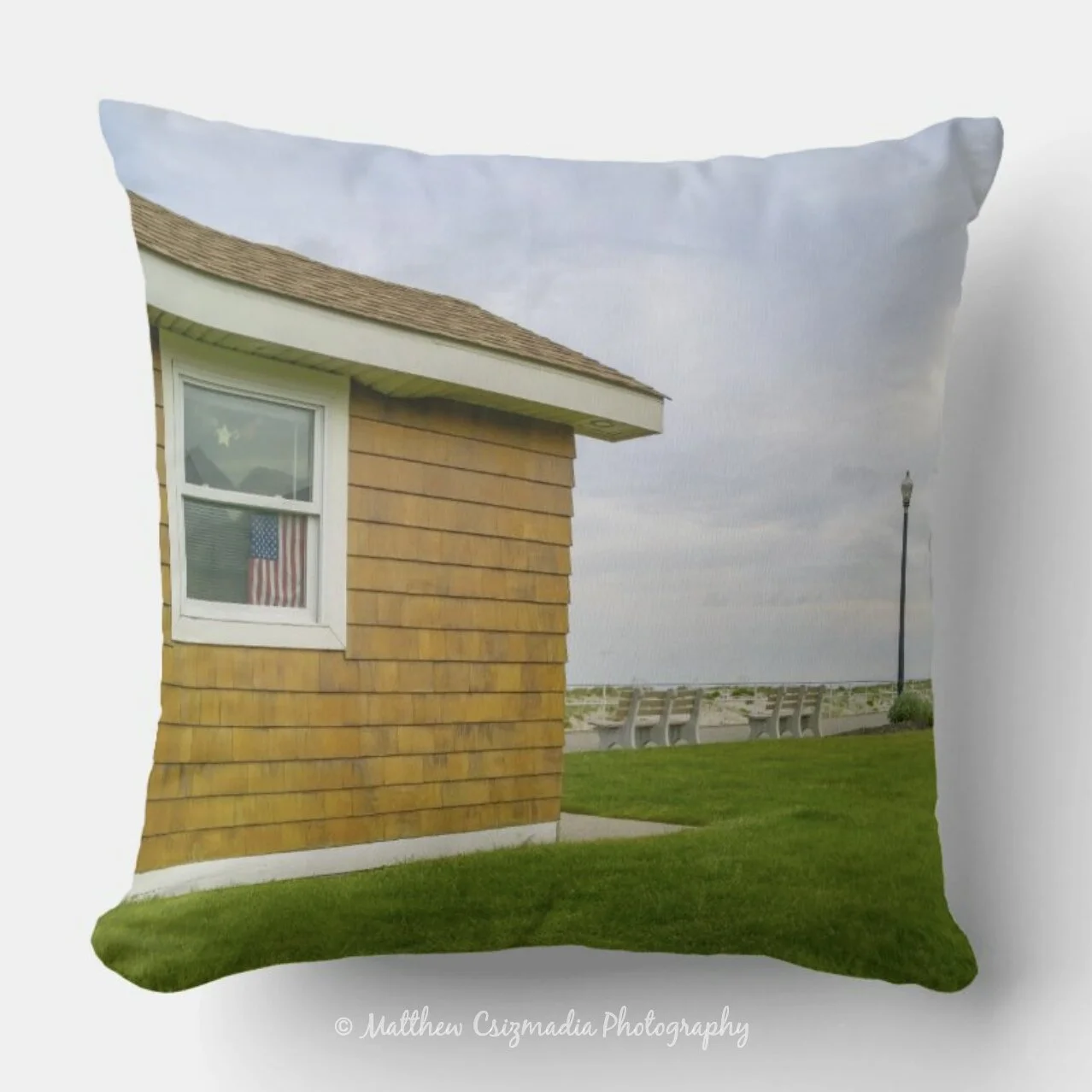 BradleyBeachBadgeHutThrowPillowWM.jpg
