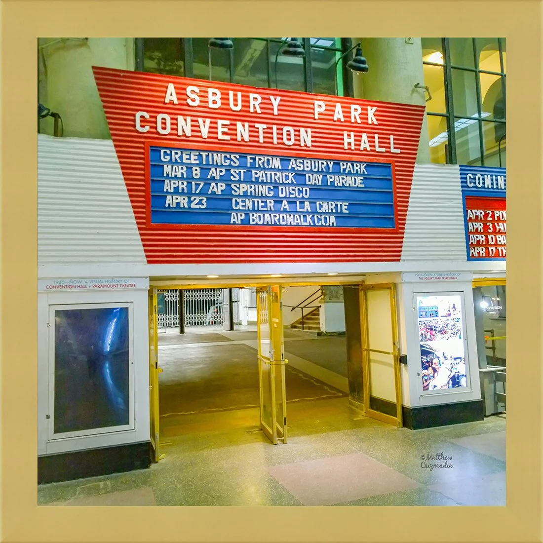 Asbury Park's Historic Convention Hall Marquee