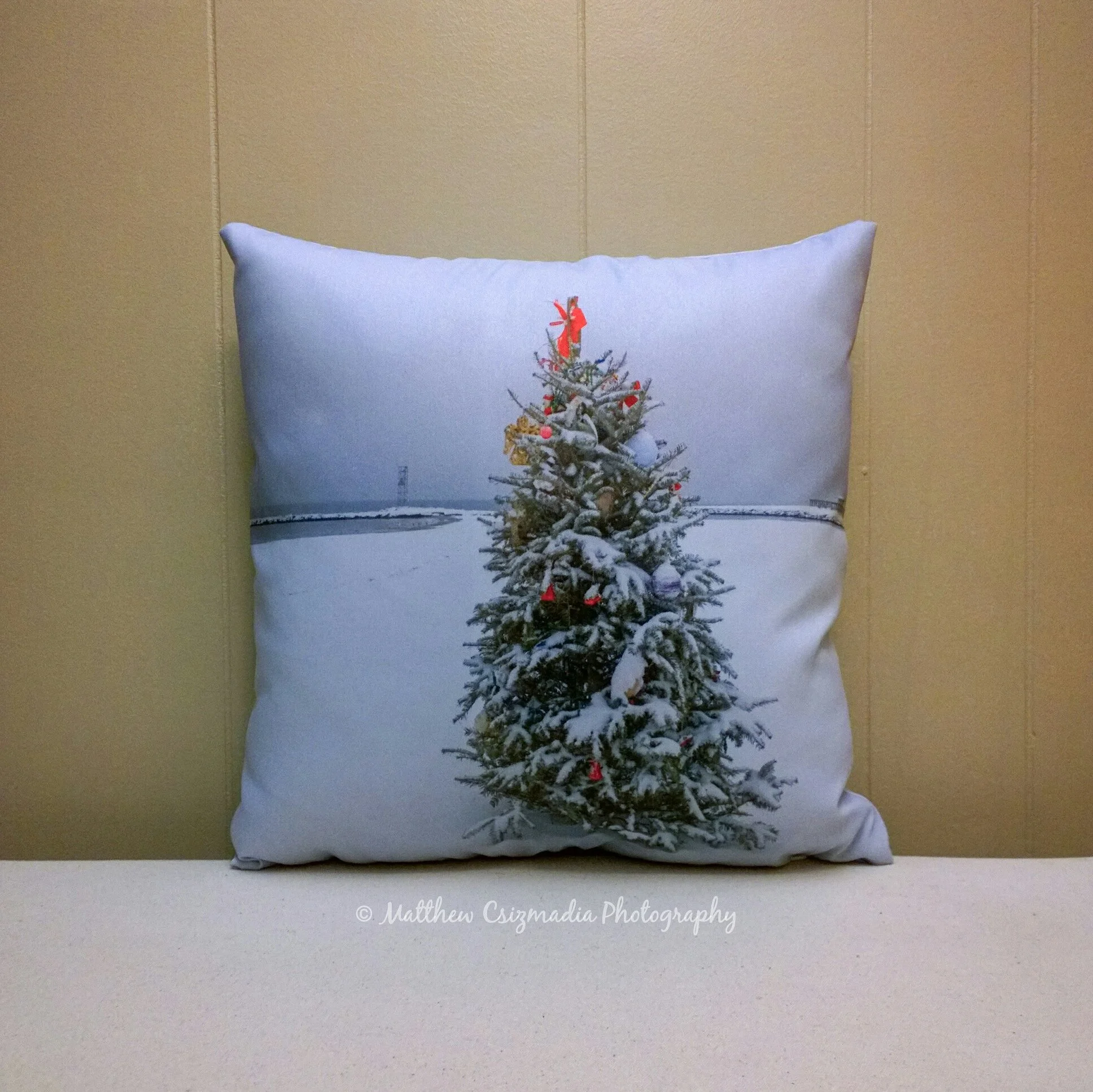 AvonByTheSeaBeachChristmasTreeThrowPillow.jpg