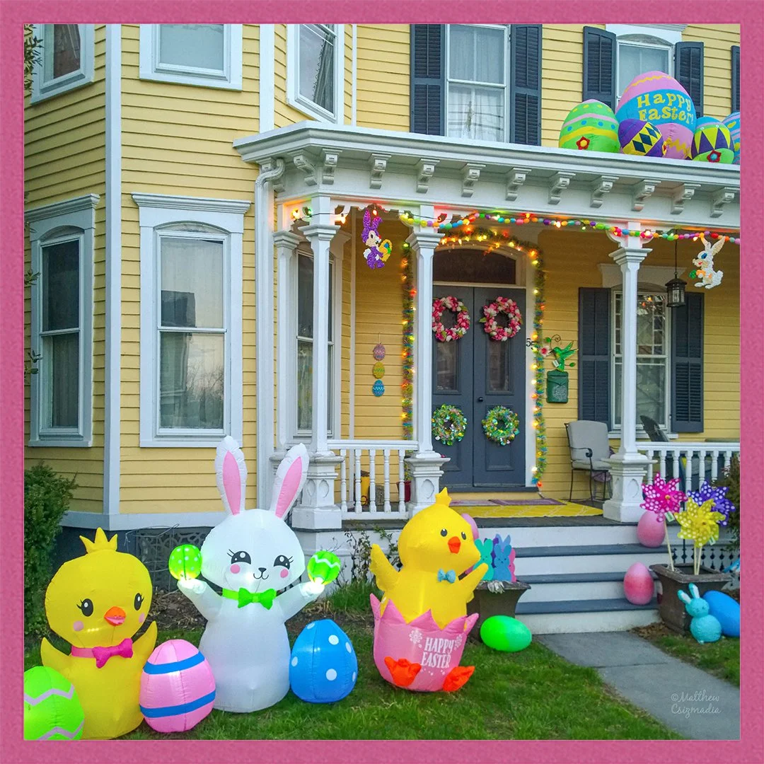 Happy Easter from Hamilton Square's "Mrs. Ott's House"