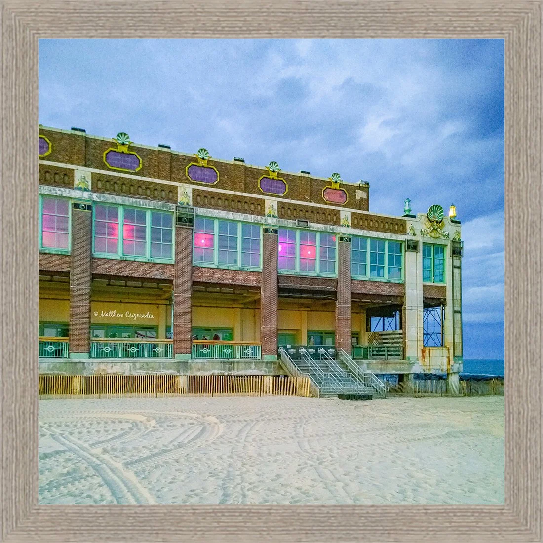 Walks on the Beach Alongside Convention Hall