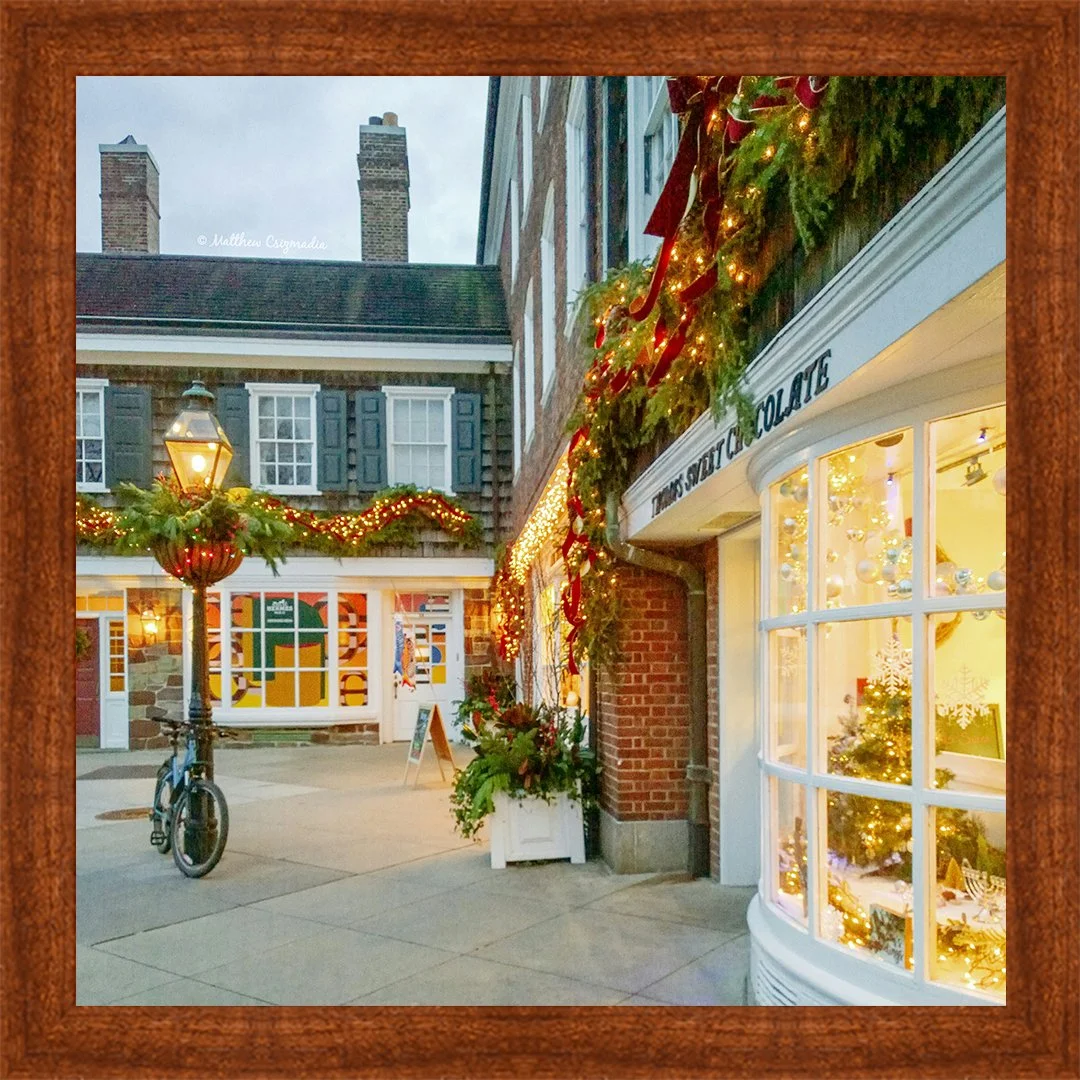 Christmastime in Princeton's Palmer Square