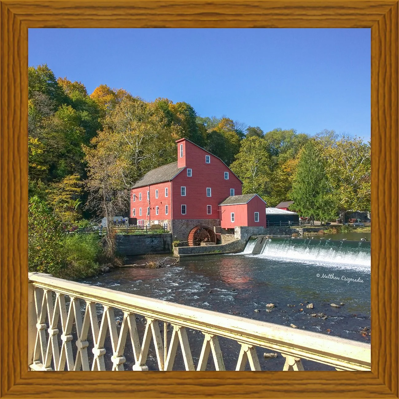 clinton-red-mill-autumn-bridge-railing-matthew-csizmadia.jpg
