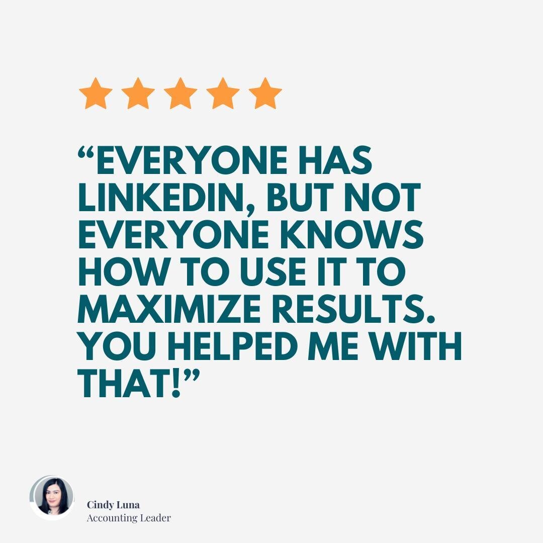 You know what makes me ☹️? When clients pay for LinkedIn Premium accounts for years and never fully utilize all of the features. 💰 down the drain makes me so sad and it doesn't have to be like that! ⁠
⁠
One of my clients had a limiting belief that &
