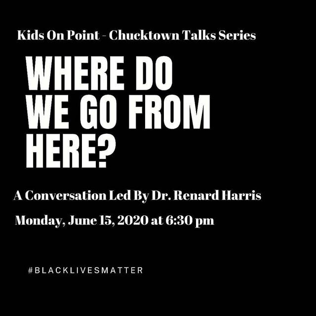 Its Juneteenth week and there are several opportunities for conversation and growth coming up. We will be sharing some of them with you daily. -
Today join through @kidsonpointchs by linking with them and joining the conversation. -
Grateful for all 