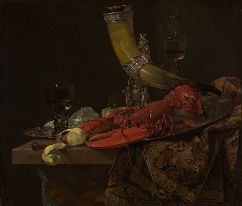 Willem Kalf - Still Life with Drinking Horn