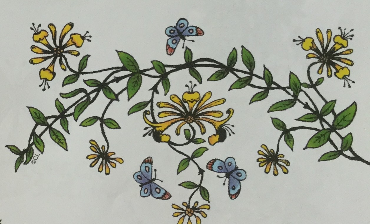 Honeysuckle Garland