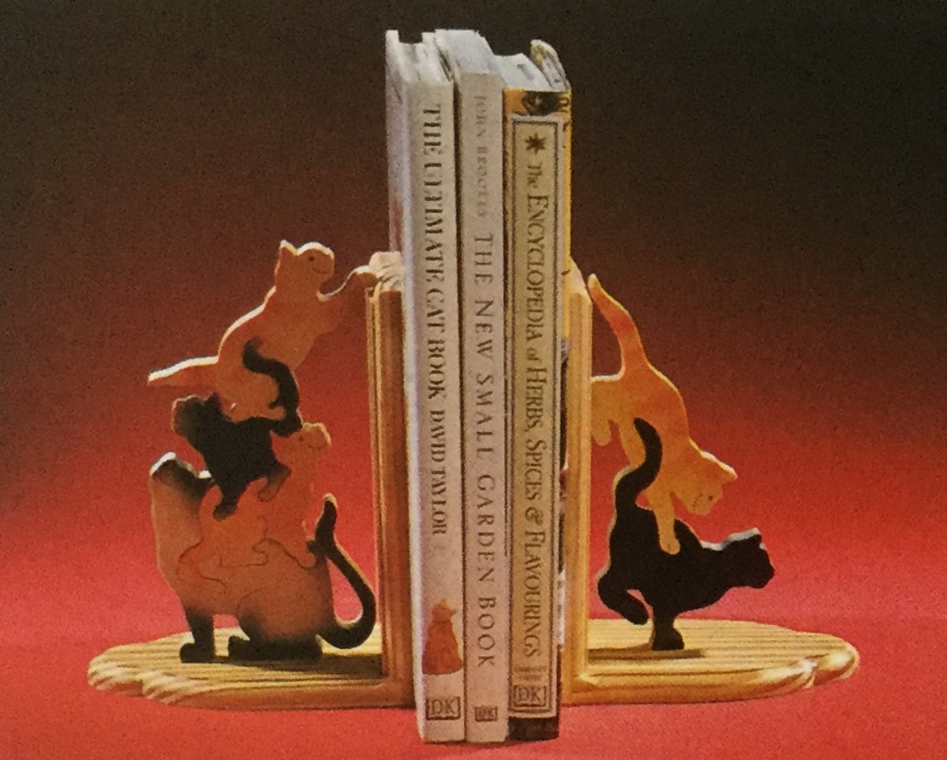 Cats Book End