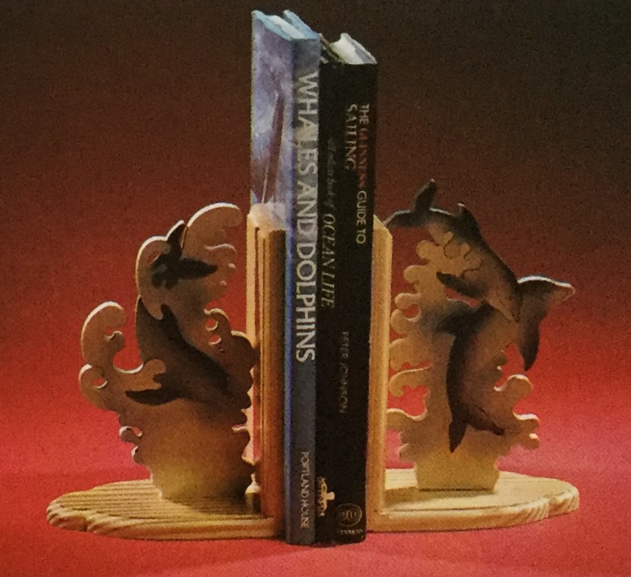 Dolphin Book End