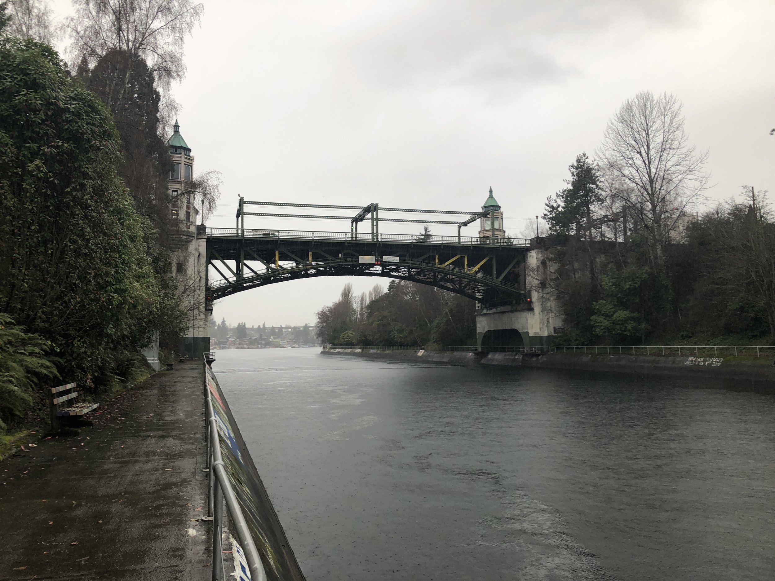  And here at the University of Washington Boathouse and Montlake Cut, I could only think about The Boys In The Boat. 