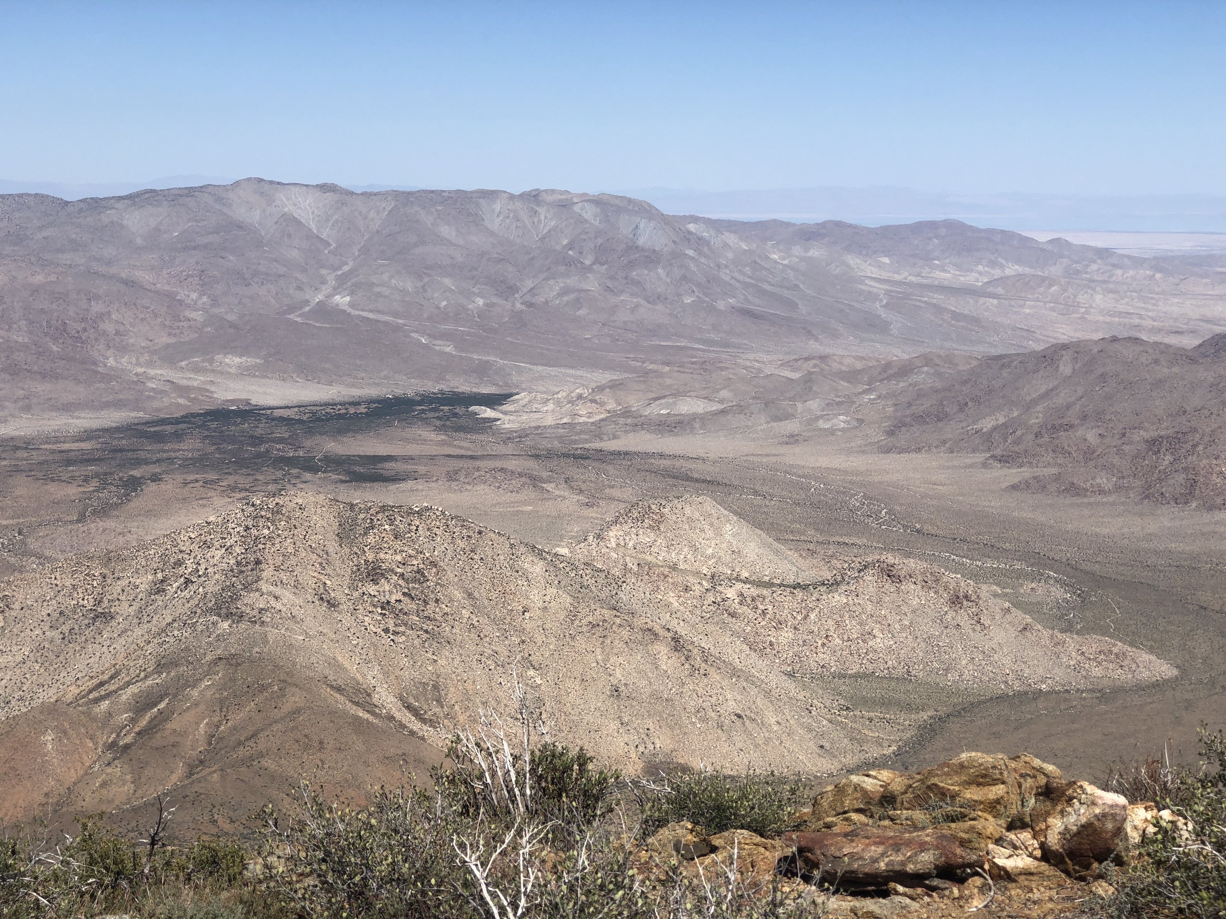  Looking northeast from the PCT. 