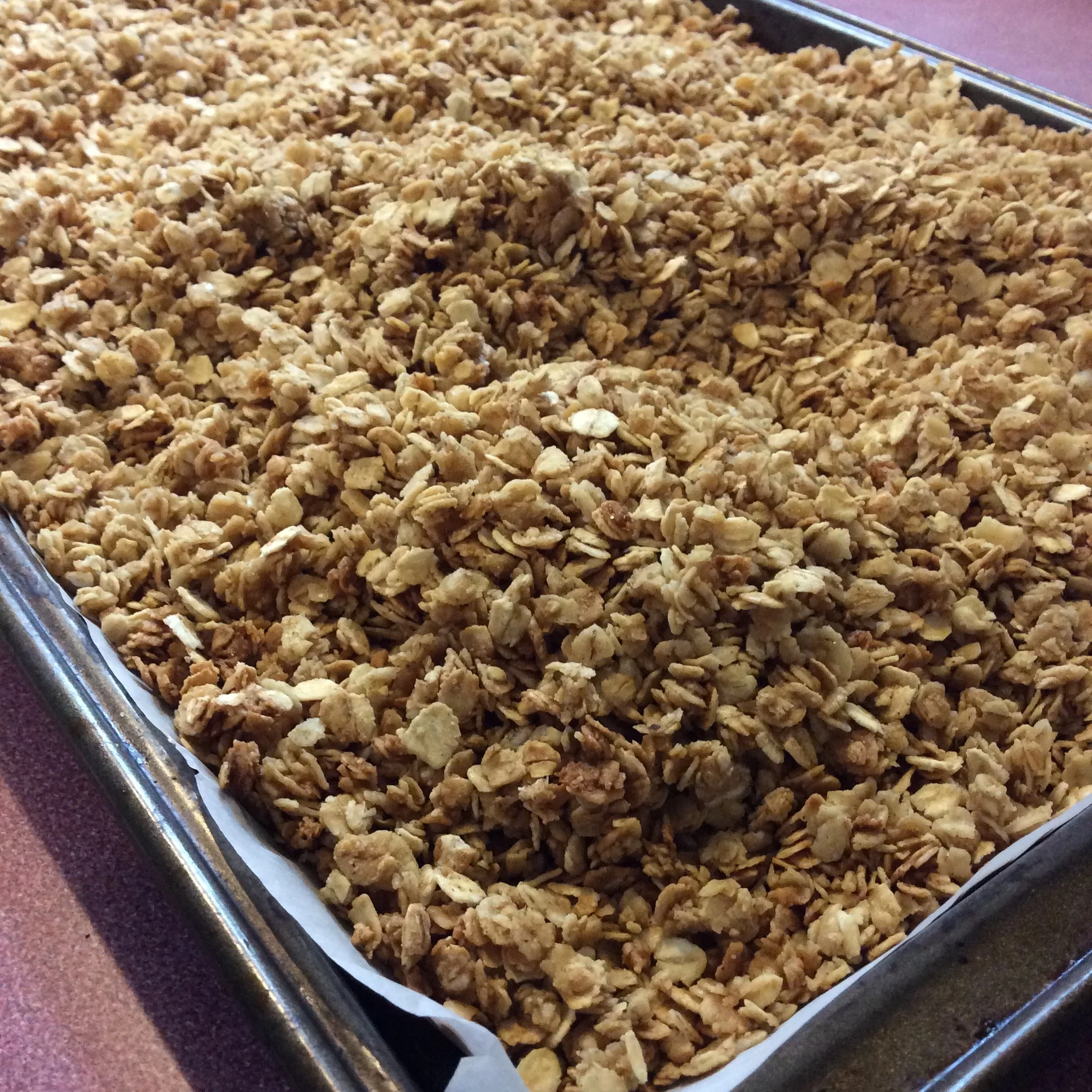 This yummy granola is so easy to whip up and so cheap compared to buying!