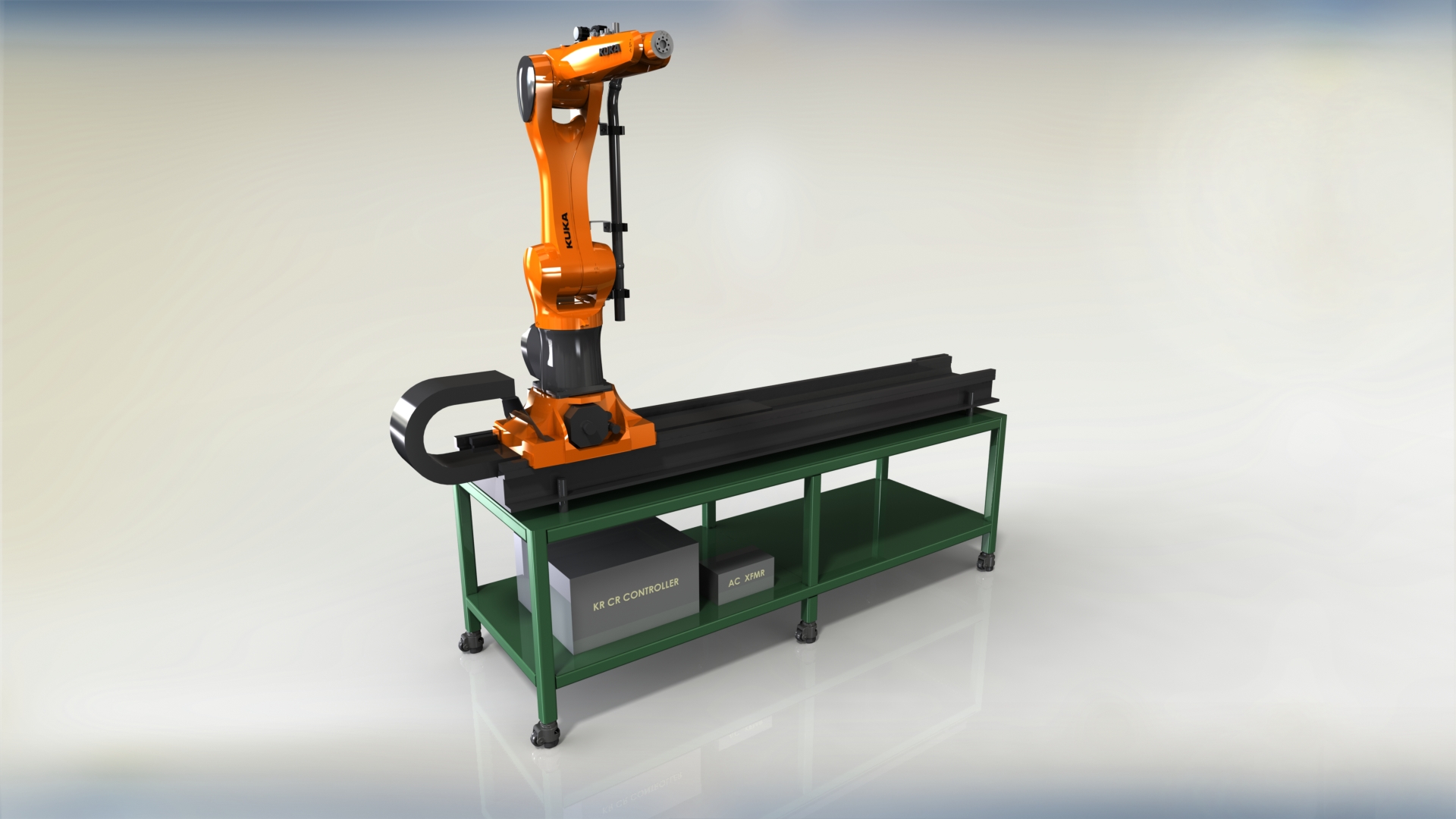 Custom Table for Kuka Robot — Industrial Design Worx