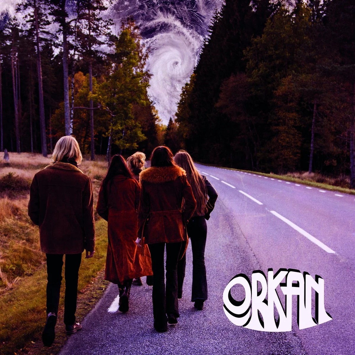  Cover/sleeve photo work for Orkan debut album 
