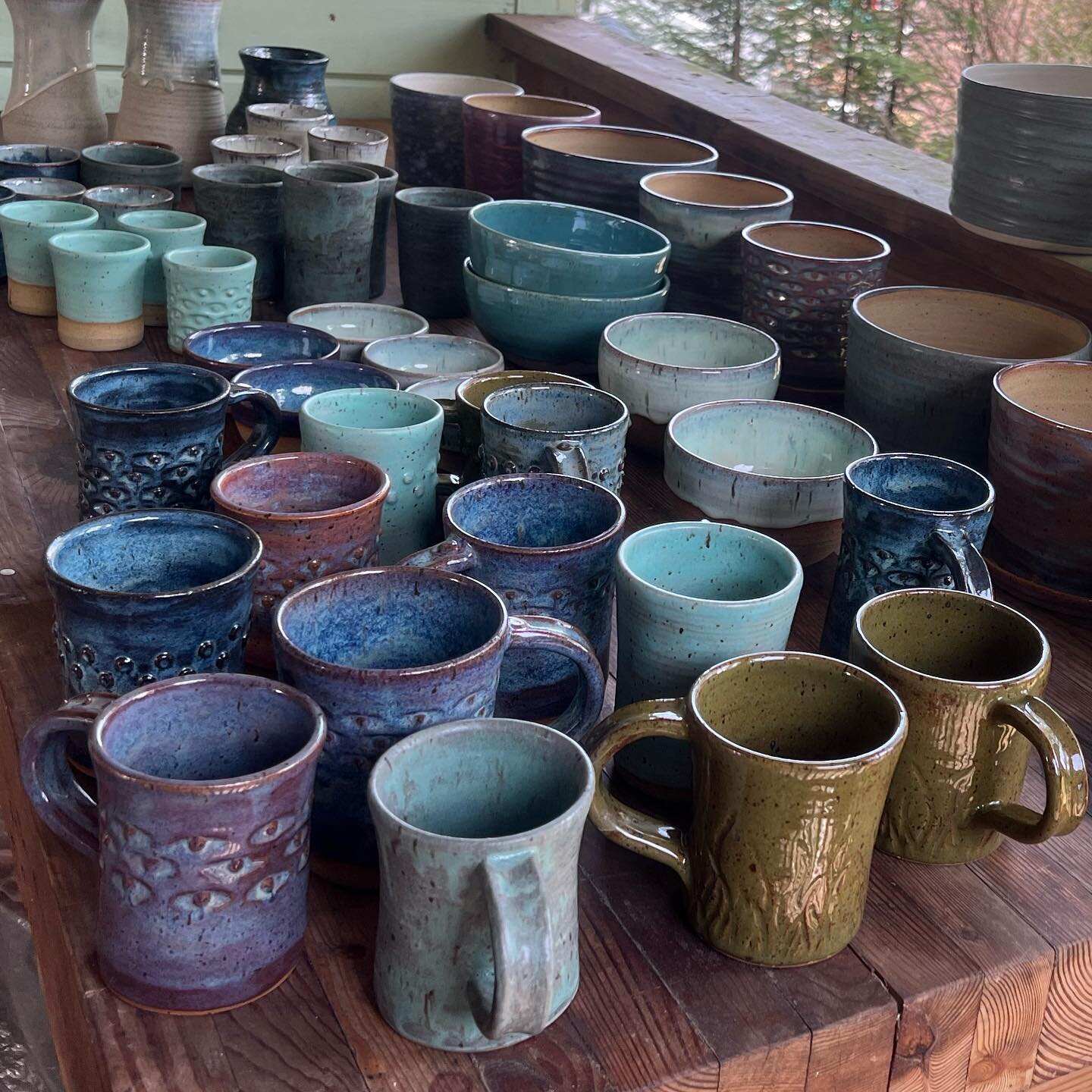 IT JUST KEEPS GETTING BETTER!⁣
⁣
New pottery from @aeronautdesigns, just in time for Friday&rsquo;s @ketchikan_arts_council Art Walk! ⁣
⁣
And all three shops will be open! ⁣
@niblicksgeneralstore 
@old.ache.alaska 
@ketchikandrygoods