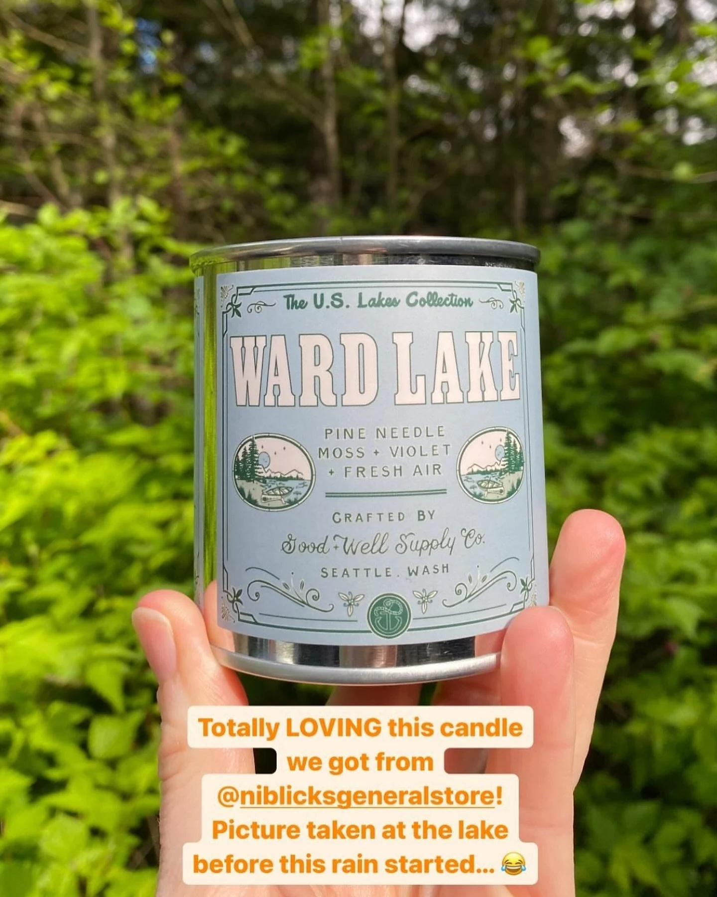 Everyone loves a @goodandwellsupplyco candle. But @cedarnomad makes it ART!