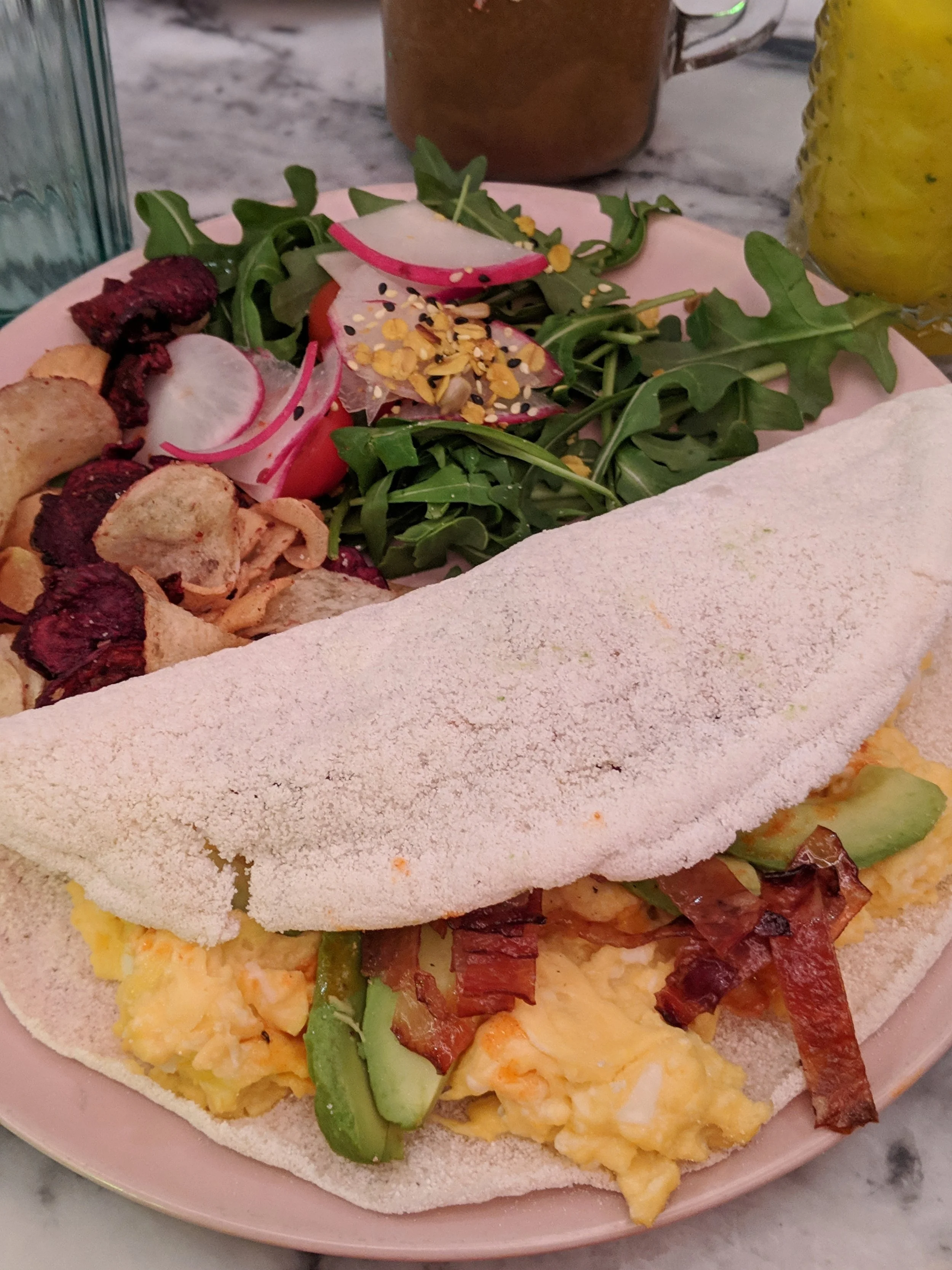 Tapioca Pancake at Basilio