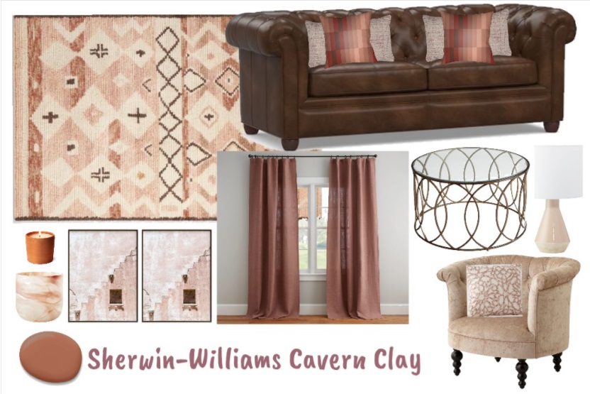 Sherwin Williams 2019 Color Of The Year Cavern Clay E L Designs - Sherwin Williams Cavern Clay Paint Color