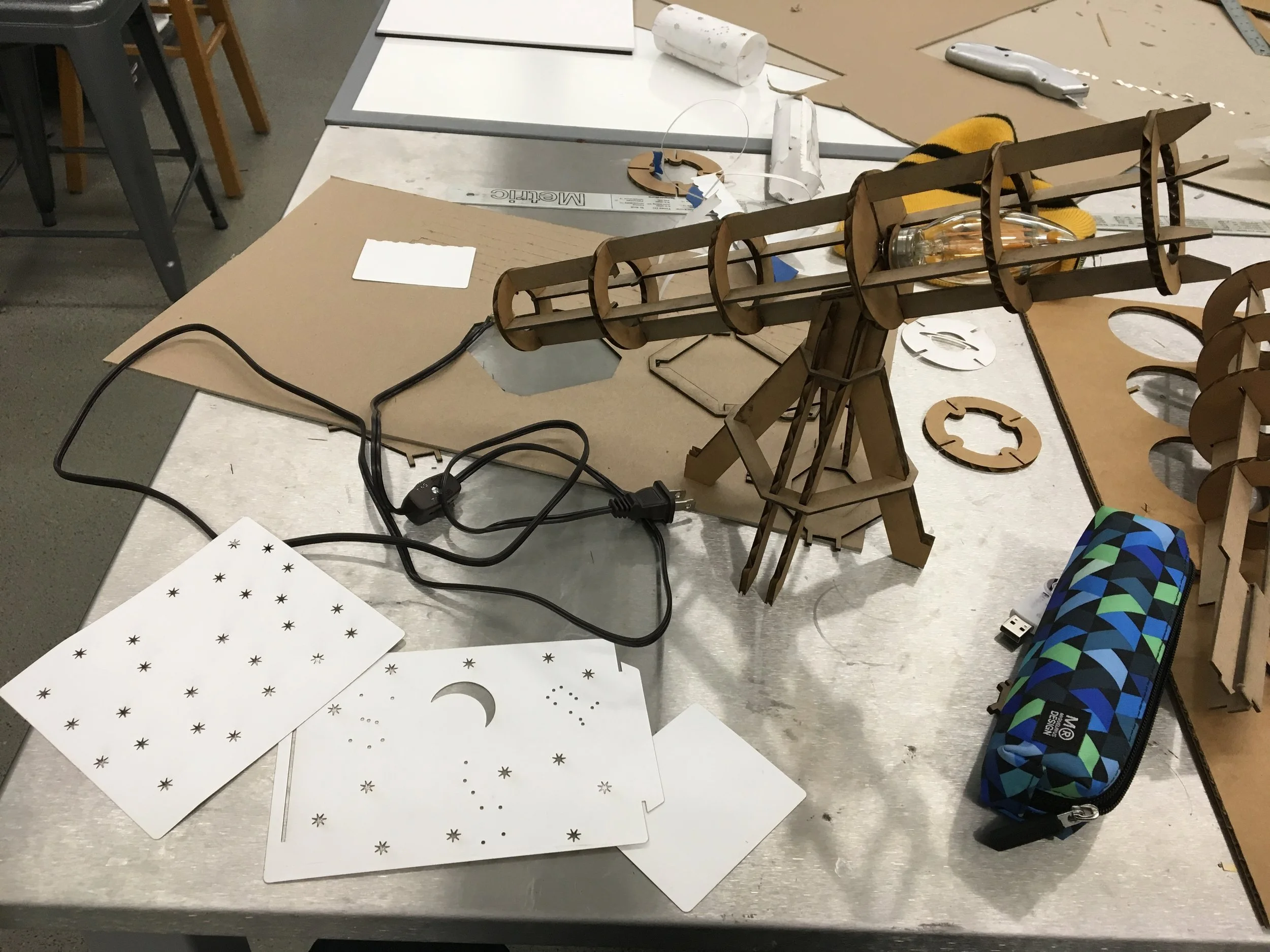 Bulb In!  Shades Ready!