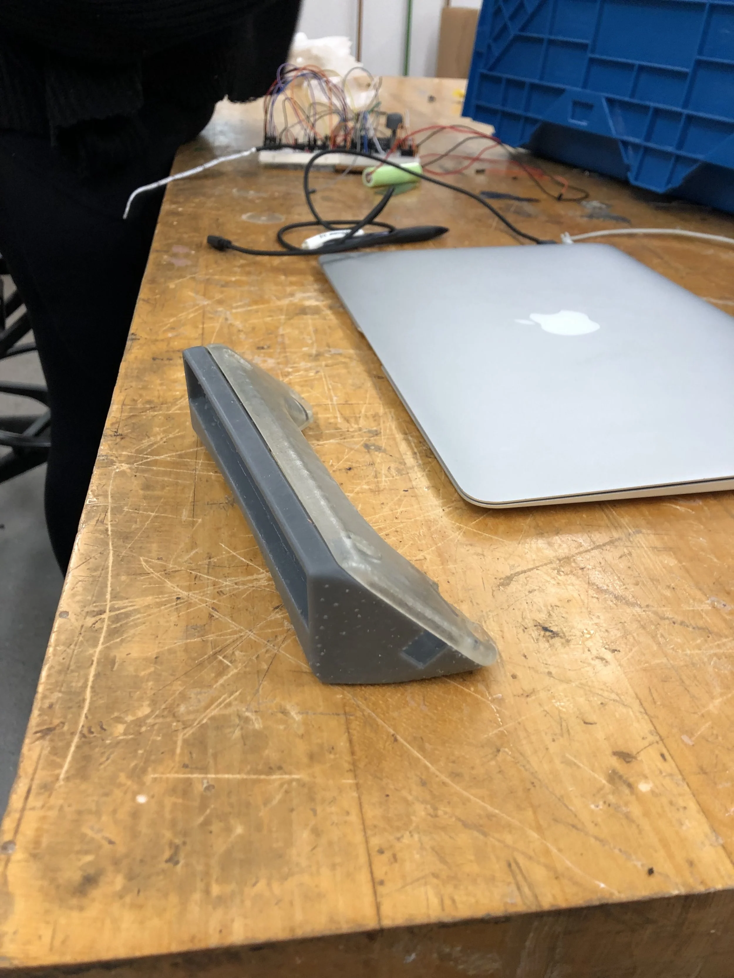 A first look at the finished shape