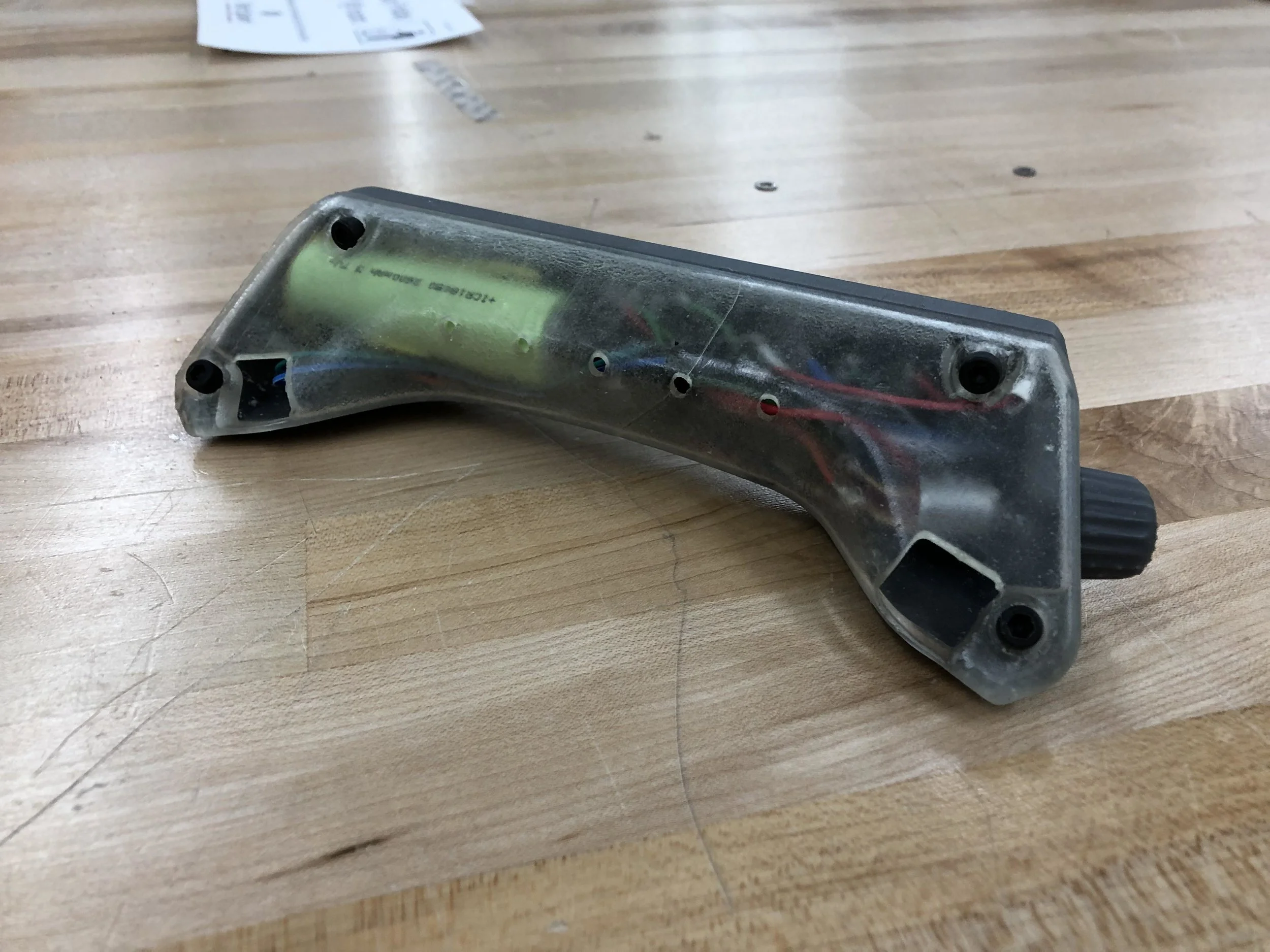 With fasteners added, the enclosure is ready for resin!