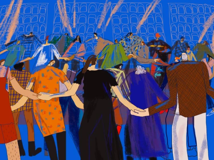 Going to a Witch Dance on Halloween
