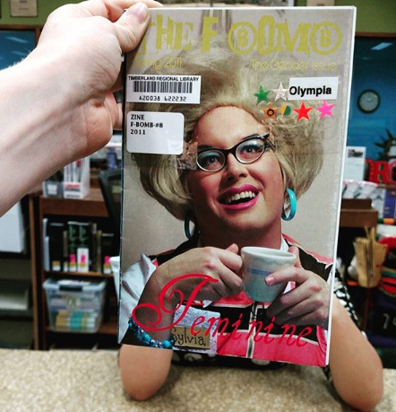 From activism to zephyrs, you can find zines on pretty much any topic. (  @olympiazinelibrary  )