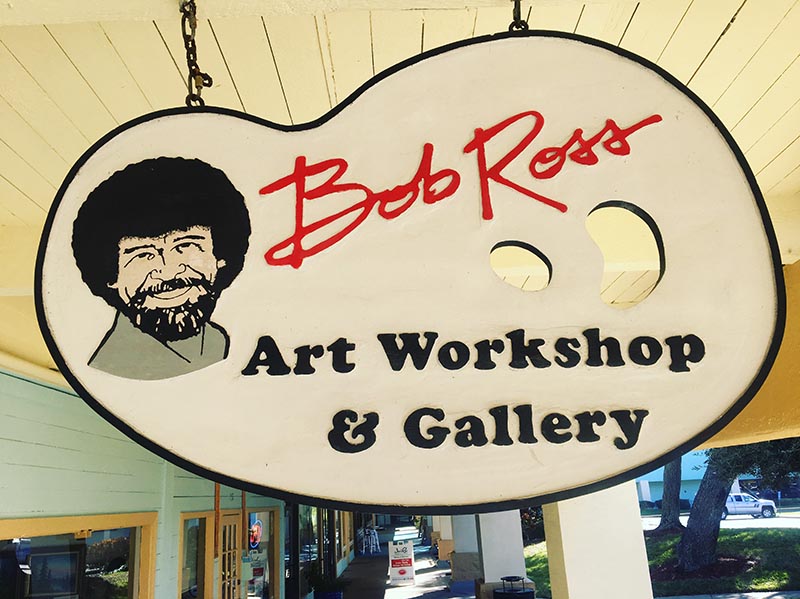 The    Bob Ross Art Workshop    in New Smyrna Beach, Florida.