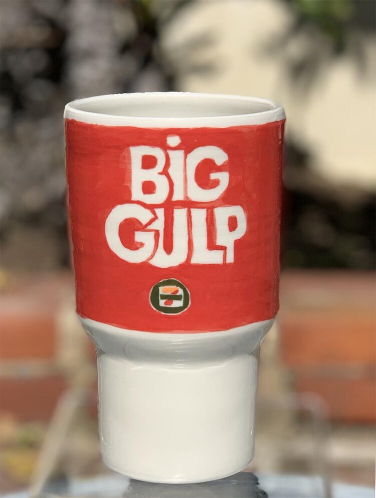 Ceramic Big Gulp Cup — OK Whatever