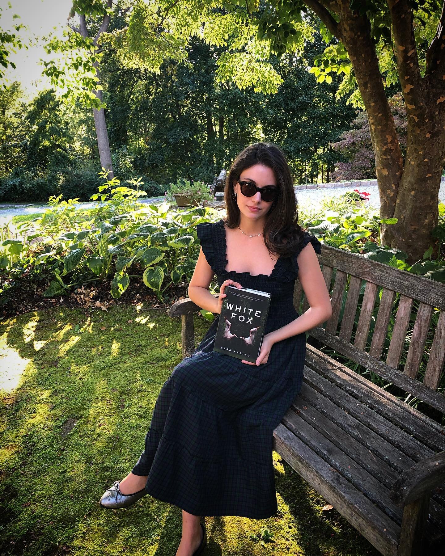 ✨TOMORROW! 

🥂To celebrate &amp; unwind before White Fox release day tomorrow, I took my book on a v. romantic date.

📚Pre-order links are in my bio&mdash;find a copy wherever books are sold, and...

#findwhitefox

🎵 (yes that song was on the radi