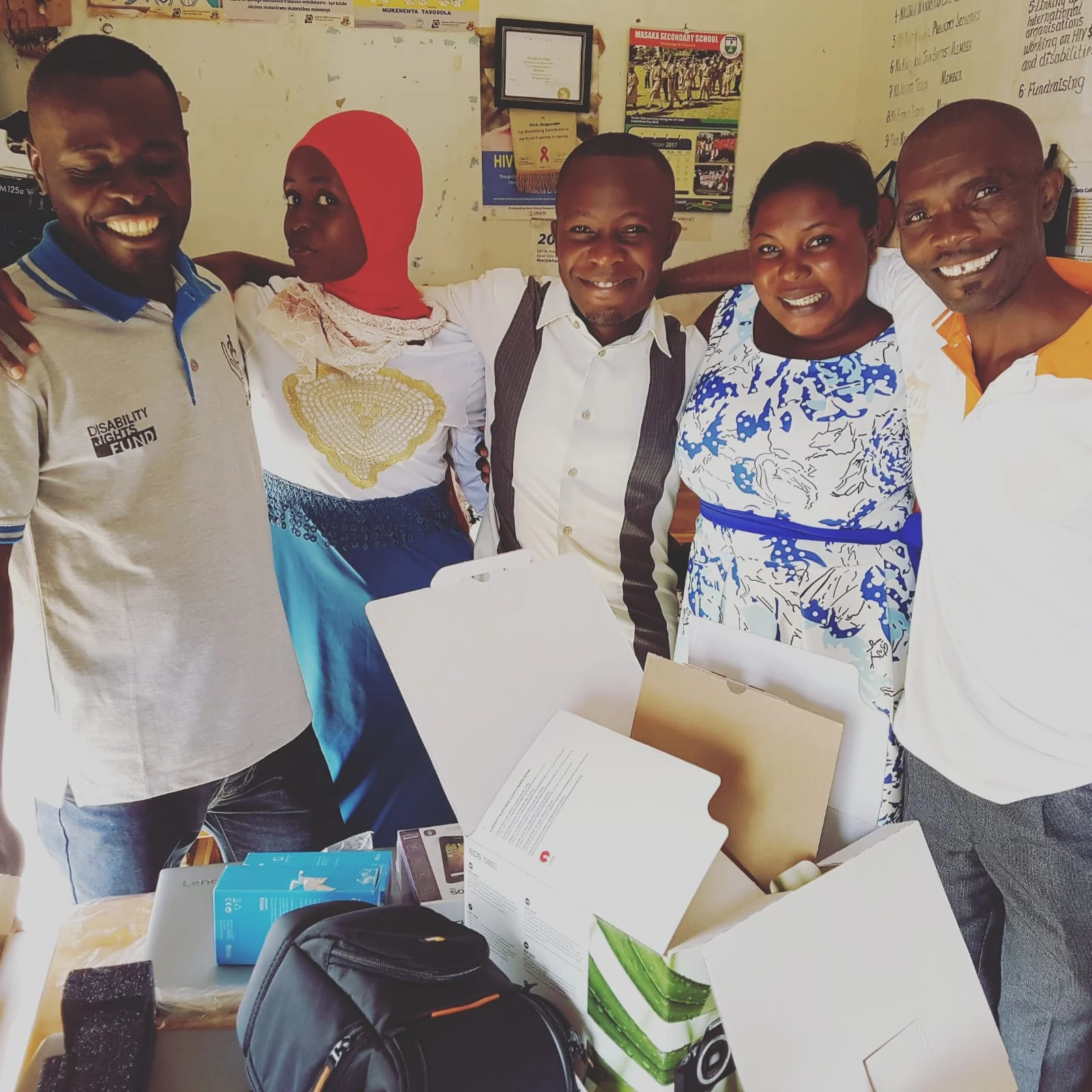 This photo was taken back in May when Nerve visited our partner organisation MADIPHA and brought along some tech goodies such as mobile phones, laptops and cameras. With all the work they do out in the field, these items really go a long way. Thank you for your contribution!